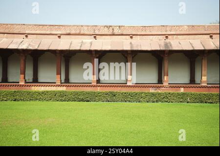 Diwan i aam,, Fatehpur Sikri, Agra, Uttar Pradesh, India, Asia Foto Stock