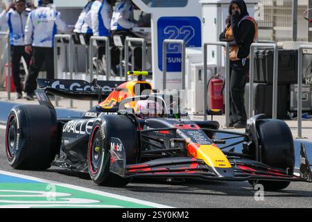 Sakhir, Bahrein. 26 febbraio 2025. Liam Lawson, durante i test di Formula 1, al circuito Internazionale del Bahrain. Crediti: Alessio Morgese/Alessio Morgese/Emage/Alamy live news Foto Stock