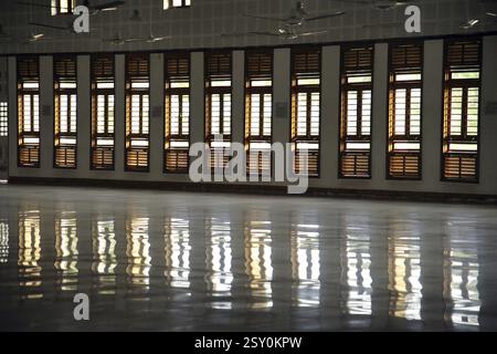 La riflessione di Creative astratto Pannello di Windows Foto Stock