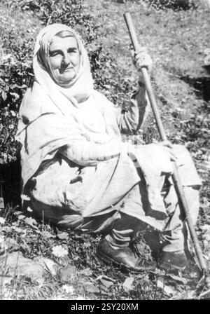 Indian combattenti per la libertà, mirabehn, HIMALAYA, India, Asia, 1945 Foto Stock
