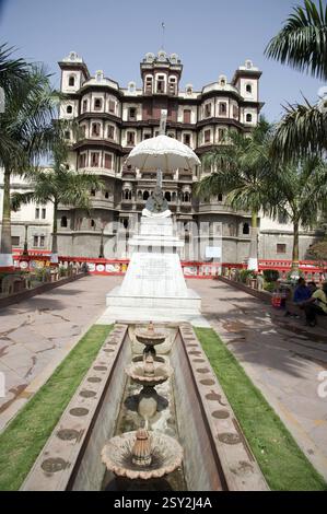 Indore rajwada palace, Madhya Pradesh, India, Asia Foto Stock
