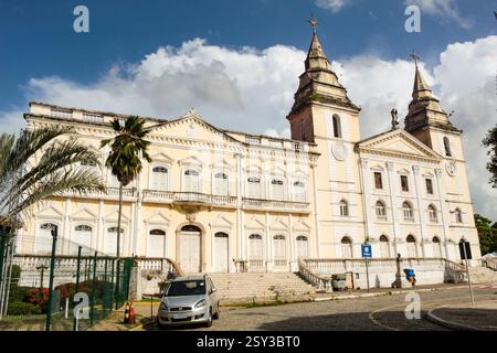 Cattedrale di São Luis ma, chiesa sé, chiesa di nostra Signora della Vittoria, centro storico della città di São Luis, Maranhão, Brasile nord-orientale Foto Stock