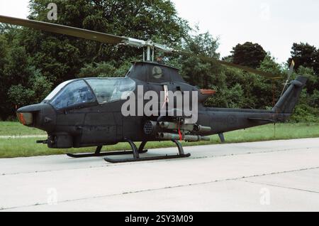 Un elicottero Bell AH-1 Cobra appartenente alla United States Air Force. Foto Stock