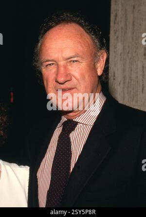 **FILE FOTO** Gene Hackman e moglie Betsy trovati morti a Santa Fe Home. Gene Hackman circa 1980's Credit: Ralph Dominguez/MediaPunch Foto Stock