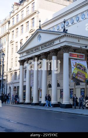 Londra, Regno Unito 15 gennaio 2023. Esterno del Theatre Royal di Haymarket. Foto Stock