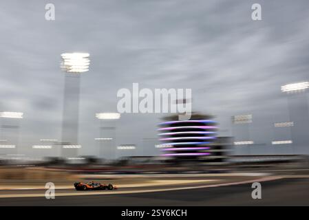 Sakhir, Bahrein. 27 febbraio 2025. Lando Norris (GBR) McLaren MCL39. 27.02.2025. Formula 1 test, Sakhir, Bahrein, giorno due. Il credito fotografico dovrebbe essere: XPB/Alamy Live News. Foto Stock