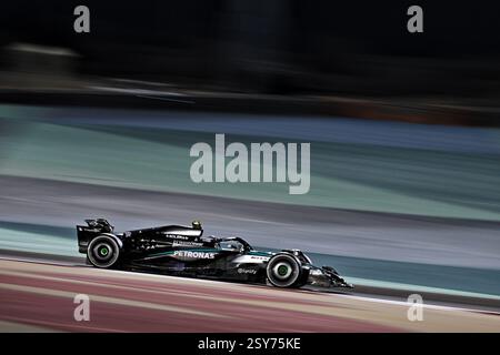 Sakhir, Bahrein. 27 febbraio 2025. Andrea Kimi Antonelli (ITA) Mercedes AMG F1 W16. 27.02.2025. Formula 1 test, Sakhir, Bahrein, giorno due. Crediti: James Moy/Alamy Live News Foto Stock