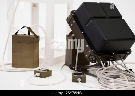 Advanced Electronic Warfare System for Tactical Operations. Foto Stock