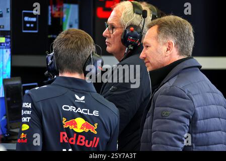 Sakhir, Bahrein. 27 febbraio 2025. Christian Horner (GBR) Direttore del Team Red Bull Racing. 27.02.2025. Formula 1 test, Sakhir, Bahrein, giorno due. Crediti: James Moy/Alamy Live News Foto Stock