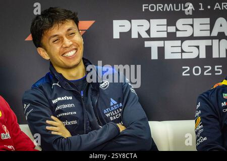 Sakhir, Bahrein. 27 febbraio 2025. BHR, Formel 1 Weltmeisterschaft, Formel 1 Testfahrten, Bahrain International Circuit, 27.02.2025 foto: Eibner-Pressefoto/Thomas Fuessler credito: dpa/Alamy Live News Foto Stock