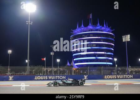 27.02.2025, Bahrein. , . Circuito Internazionale, Sakhir, Formula 1 test Bahrain 2025, Andrea Kimi Antonelli (ITA) - Mercedes-AMG PETRONAS F1 Team - Mercedes W16 - Mercedes e Performance (foto di Alessio De Marco/Sipa USA) crediti: SIPA USA/Alamy Live News Foto Stock