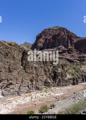 Route 150 Viewpoint, Provincia di San Juan, Argentina, Sud America Foto Stock
