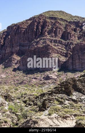 Route 150 Viewpoint, Provincia di San Juan, Argentina, Sud America Foto Stock