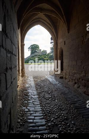 Il Castello di Warwick, Warwick, Regno Unito Foto Stock