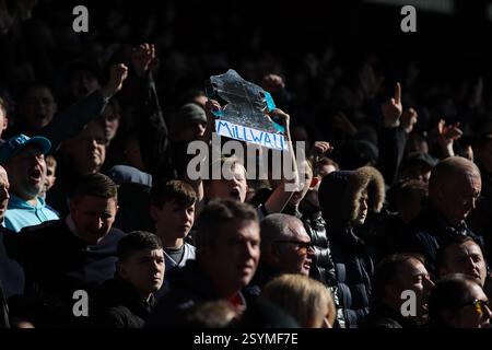 LONDRA, Regno Unito - 1 marzo 2025: Tifosi del Millwall durante la partita del quinto turno di fa Cup tra il Crystal Palace FC e il Millwall FC al Selhurst Park (credito: Craig Mercer/ Alamy Live News) Foto Stock