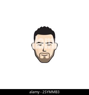 Logo o disegno di icone uomo Illustrazione Vettoriale