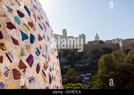Safi, Marocco, è conosciuta per le sue ceramiche e ceramiche, le spiagge e la ricca storia. Foto Stock
