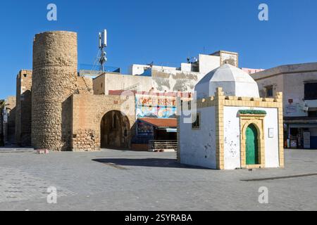Safi, Marocco, è conosciuta per le sue ceramiche e ceramiche, le spiagge e la ricca storia. Foto Stock