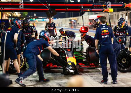 Durante i test pre-stagionali di Formula 1 Aramco 2025 del Campionato del mondo di Formula 1 FIA 2025 dal 26 al 28 febbraio 2025 sul circuito Internazionale del Bahrain, a Sakhir, in Bahrein Foto Stock