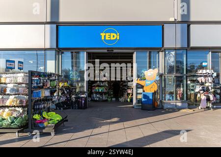 Negozio Tedi a Göttingen, Germania Foto Stock