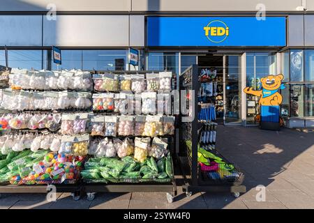 Negozio Tedi a Göttingen, Germania Foto Stock