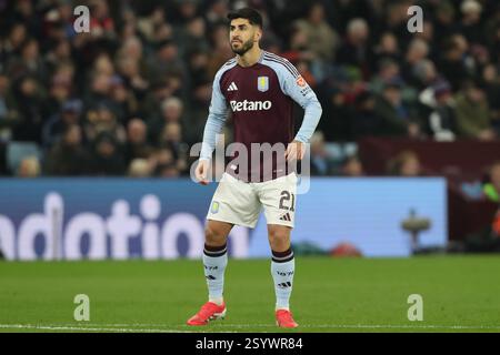 Birmingham, Regno Unito. 28 febbraio 2025. Marco Asensio dell'Aston Villa durante la partita di Aston Villa FC contro Cardiff City FC Emirates fa Cup 5 a Villa Park, Birmingham, Inghilterra, Regno Unito il 28 febbraio 2025 Credit: Lee Keuneke/Every Second Media Credit: Every Second Media/Alamy Live News Foto Stock