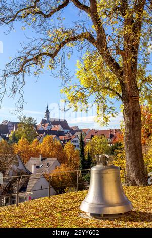 Old city of Marbach am Neckar, Germany Foto Stock