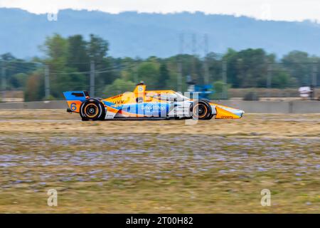 INDYCAR Series 2023: Gran premio della Portland Arrow McLaren Chevrolet del Bitnile.com Foto Stock