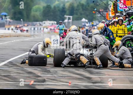 INDYCAR Series 2023: Gran Premio Bitnile.com di Portland ed Carpenter Racing Chevrolet Foto Stock