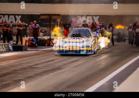 NHRA Funny Car Series: 22 settembre Betway Carolina Nationals Foto Stock