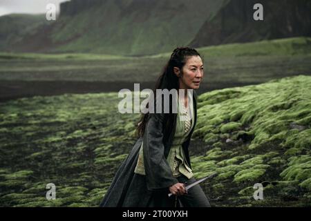 The Witcher: Blood Origin (Mini Series) anno : 2022 USA episodio 1 : of Ballads, Brawlers, and Bloodied Blades Direttore : Vicky Jewson, Sarah o'Gorman Michelle Yeoh Foto Stock