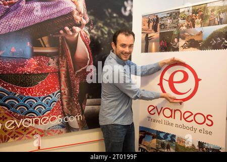 Eric LA BONNARDIERE e Yvan WIBAUX manager della Start up EVANEOS Foto Stock