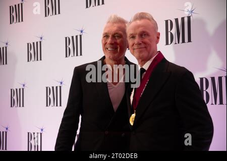 Londra, Regno Unito. 2 ottobre 2023. Gary e Martin Kemp ai BMI Awards. Cristina Massei/Alamy Live News Foto Stock