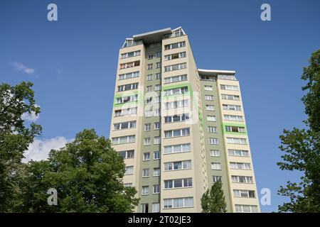 Hochhaus, Roseneck, Wilmersdorf, Berlin, Deutschland *** edificio alto, Roseneck, Wilmersdorf, Berlino, Germania Foto Stock