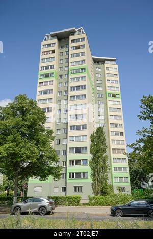 Hochhaus, Roseneck, Wilmersdorf, Berlin, Deutschland *** edificio alto, Roseneck, Wilmersdorf, Berlino, Germania Foto Stock