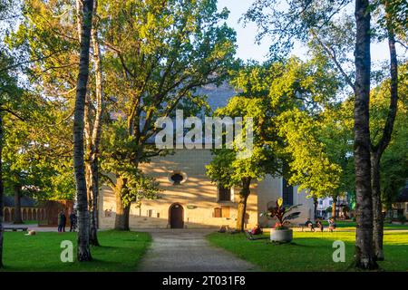 Traunstein: chiesa di S. Georg und Katharina in Oberbayern, Chiemgau, alta Baviera, Bayern, Baviera, Germania Foto Stock