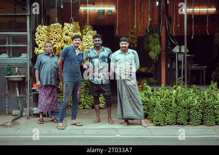 Street Photography in Thripunithura, kerala India Foto Stock