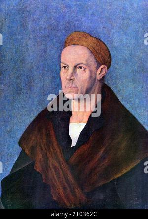 Jakob Fugger of the Lily (1459 – 1525), Jakob Fugger the Rich o Jakob II, mercante tedesco Foto Stock