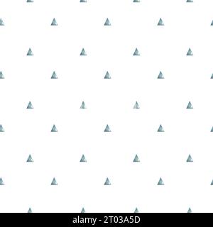 motivi semplici motivi minimalisti scandinavi dipinti ad acquerello Foto Stock