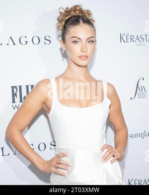 Carmella Rose partecipa al 10° Annual Fashion Media Awards del Daily Front Row al Rainbow Room al Rockefeller Center di New York l'8 settembre 2023 Foto Stock