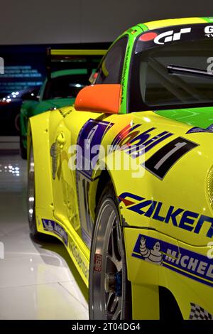 Vista laterale della Porsche-Manthey Racing 997 GT3 RSR Foto Stock