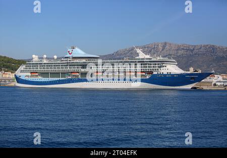 La nave da crociera Marella Discovery (ex splendore dei mari), Marella Cruises, Foto Stock