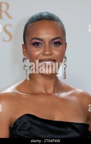 Aminata BELLI, Moderatorin, Roter Teppich, Red Carpet Show, Ankunft, arrivo, Verleihung des Deutschen Radiopreises 2023 ad Amburgo, ore 07.09.2022, *** Aminata BELLI, presentatrice, Red carpet, Red carpet show, arrivo, arrivo, cerimonia del German radio Award 2023 ad Amburgo il 07 09 2022, Foto Stock