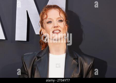 Londra, Regno Unito. 3 ottobre 2023. Jess Glynne partecipa alla serie Netflix dei Beckham Premiere Arrivals al Curzons Mayfair di Londra. Crediti: S.A.M./Alamy Live News Foto Stock
