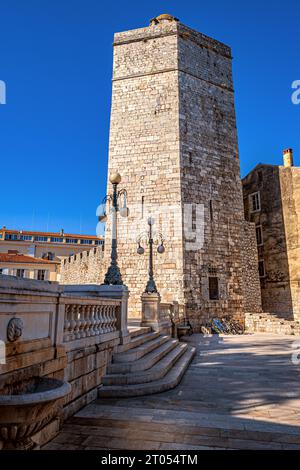 CROAZIA : ZARA - TORRE DEL CAPITANO Foto Stock