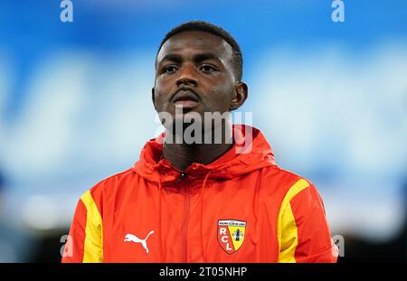 Salis Abdul Samed (6) di RC Lens nella foto durante lo spareggio ...