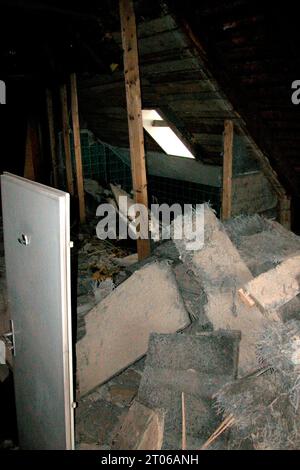 DATA RECORD NON DICHIARATA rivitalizzazione dell'interno di un edificio e della struttura, lavori di costruzione e conservazione rivitalizzazione dell'interno di un edificio credito: Imago/Alamy Live News Foto Stock