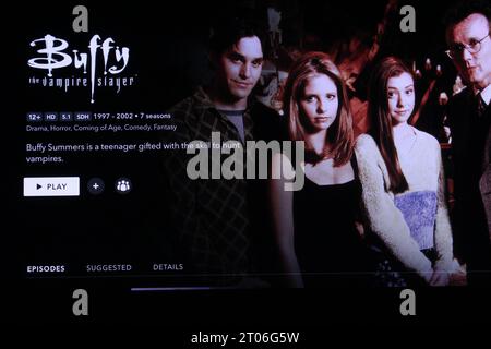 Buffy l'uccisore vampiro in streaming Foto Stock