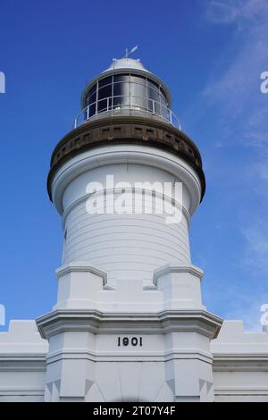 Faro di Cape byron (faro di byron Bay), a Cape Byron Headland, il punto più orientale dell'Australia, Byron Bay, nuovo galles del Sud, australia Foto Stock