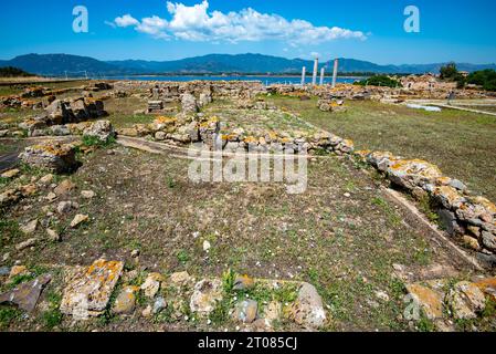 Parco Archeologico di Nora - Sardegna - Italia Foto Stock